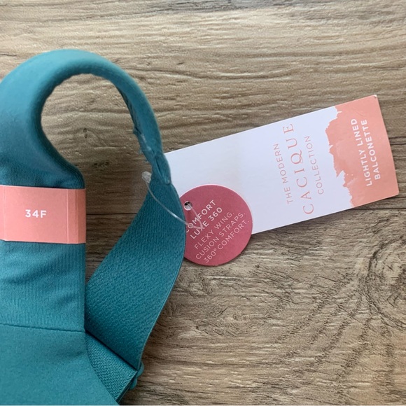 Cacique Modern Collection Lightly Lined Balconette Comfort 360 Luxe Bra - Picture 2 of 11